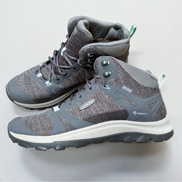 KEEN Women's Terradora II Mid WP Boot Magnet/ocean Wave, women’s 9.5 - Picture 4 of 9